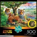 Buffalo Games Amazing Nature Collection Hidden Tigers 500 Piece Jigsaw Puzzle  B01AUP89X4